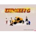 AD-2432MJ 1:64 Limited Edition Die Cast Figure Set - Car Meet 5